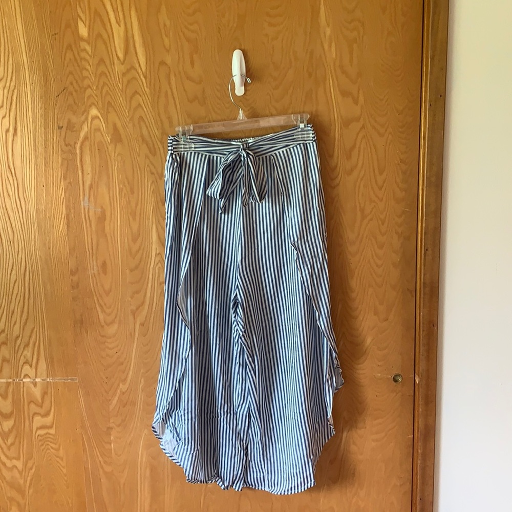Striped Flowy Pants